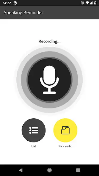 Play Speaking Reminder - Voice Reminder - Audio as an online game Speaking Reminder - Voice Reminder - Audio with UptoPlay