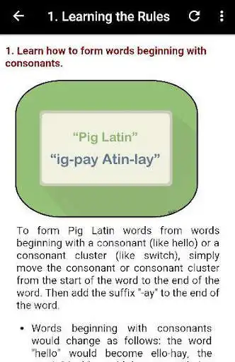 Play Speak Pig Latin  and enjoy Speak Pig Latin with UptoPlay