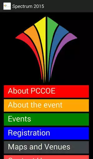 Play Spectrum 2015 - PCCOE, Pune  and enjoy Spectrum 2015 - PCCOE, Pune with UptoPlay