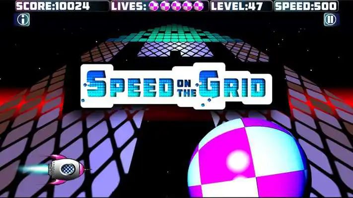 Play Speed on the Grid 3D Ball Ride