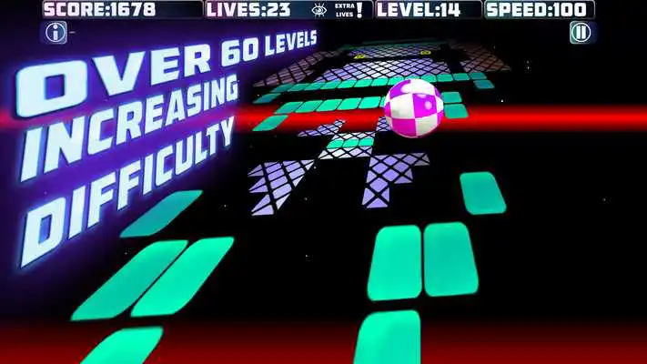 Play Speed on the Grid 3D Ball Ride