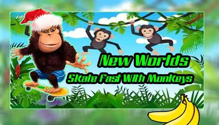 Play Speed Skater Monkey