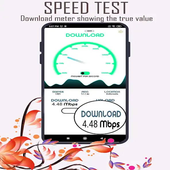 Play Speed Test: Speed Meter as an online game Speed Test: Speed Meter with UptoPlay