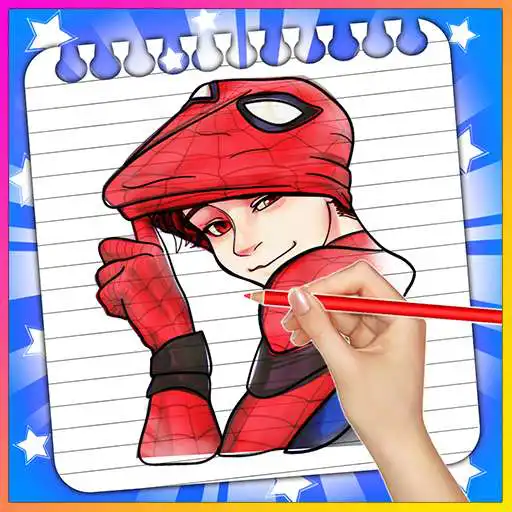 Play spider boy coloring Super hero APK