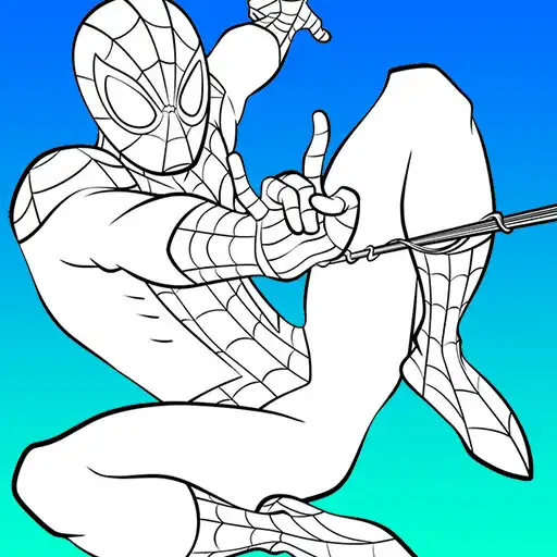 Play Spider Boy Super Coloring Book APK