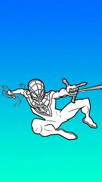 Play Spider Boy Super Coloring Book  and enjoy Spider Boy Super Coloring Book with UptoPlay