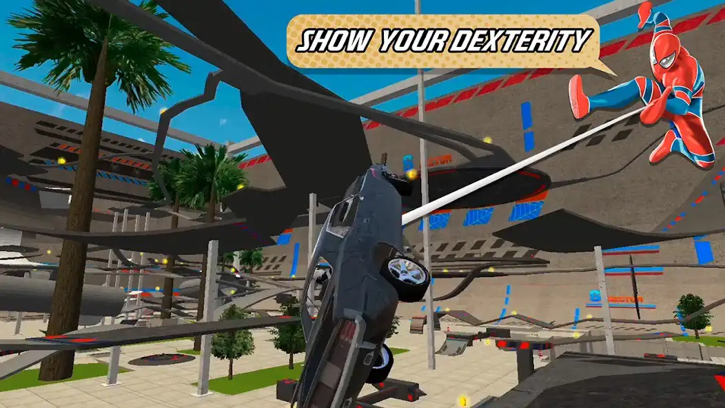 Play Spider Car Crash as an online game Spider Car Crash with UptoPlay