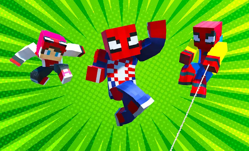 Play Spider Craft Rope Hero Fight  and enjoy Spider Craft Rope Hero Fight with UptoPlay