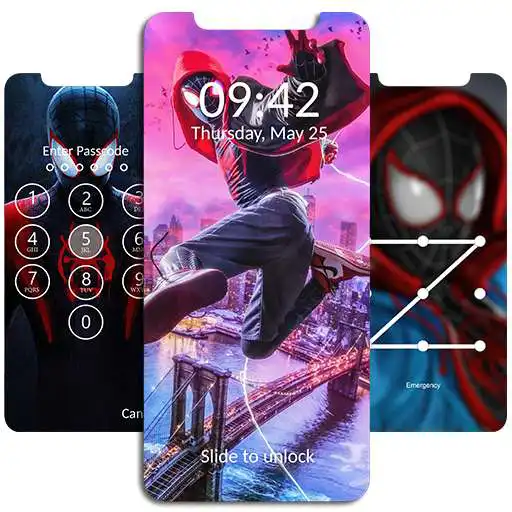 Play Spider Lock Screen &  Wallpapers APK