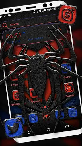 Play Spider Mask Launcher Theme  and enjoy Spider Mask Launcher Theme with UptoPlay