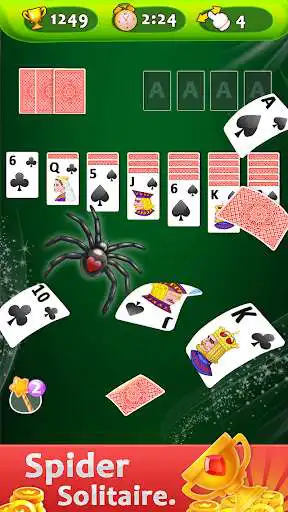 Play Spider Solitaire - Classic Card Game  and enjoy Spider Solitaire - Classic Card Game with UptoPlay