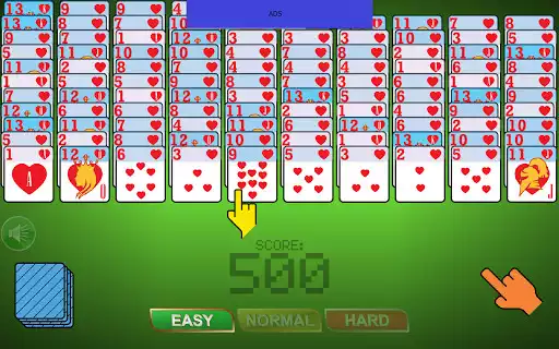 Play Spider Solitaire  and enjoy Spider Solitaire with UptoPlay