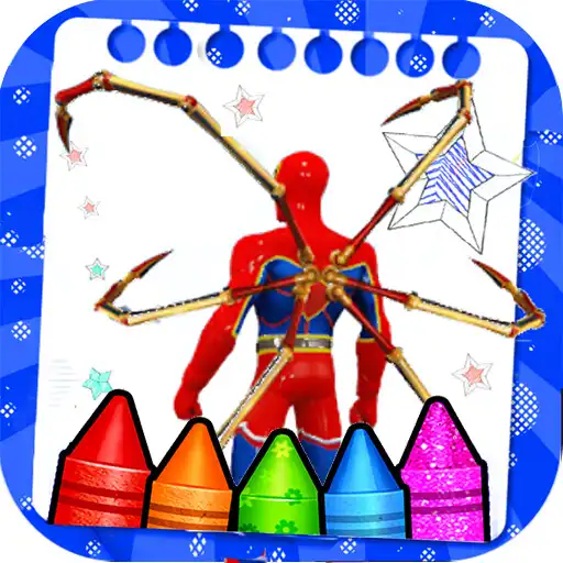 Play Spider Ultra coloring book man APK