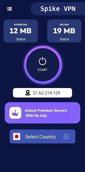 Play Spike VPN : Fast  Secure VPN as an online game Spike VPN : Fast  Secure VPN with UptoPlay