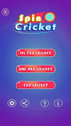 Play Spin Cricket  and enjoy Spin Cricket with UptoPlay