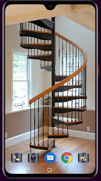 Play Spiral Stairs Wallpaper  and enjoy Spiral Stairs Wallpaper with UptoPlay