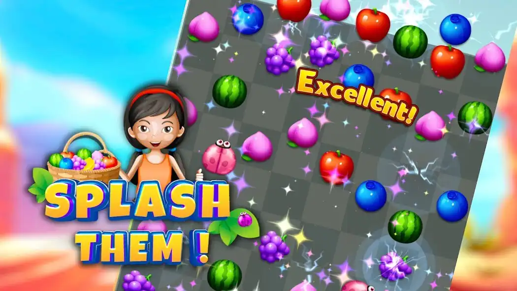 Play Splash Them - Match 3 Games as an online game Splash Them - Match 3 Games with UptoPlay