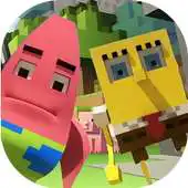 Free play online Sponge-bob Game Ninecraft Dash APK