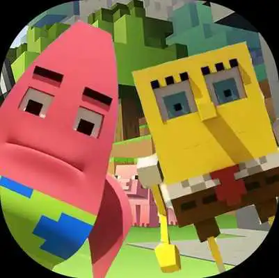 Play Sponge-bob Game Ninecraft Dash