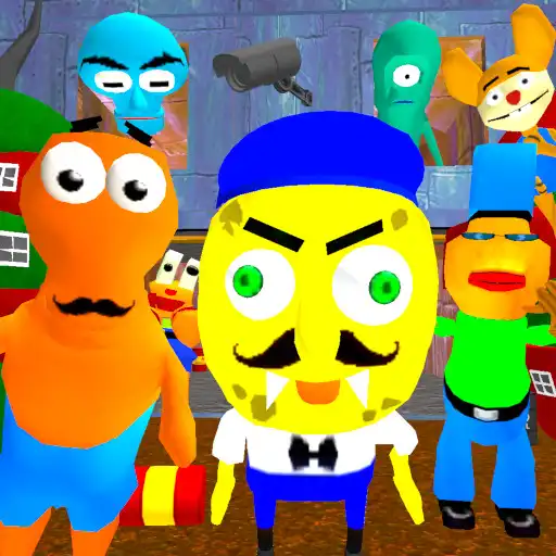 Play Sponge Neighbor Escape 3D APK