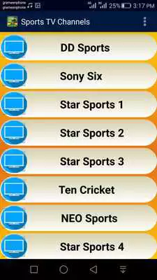 Play Sports TV Channels Live