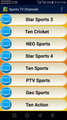 Play Sports TV Channels Live