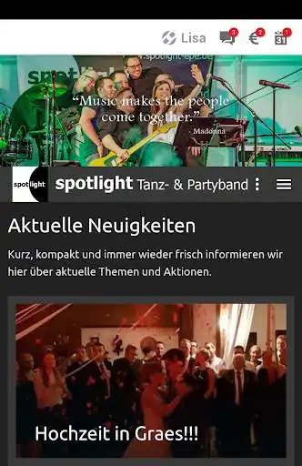 Play Spotlight Tanz- & Partyband  and enjoy Spotlight Tanz- & Partyband with UptoPlay