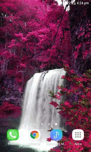 Play Spring Waterfall Live Wallpaper as an online game Spring Waterfall Live Wallpaper with UptoPlay