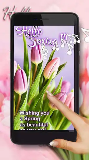 Play Spring Wishes and Greetings  and enjoy Spring Wishes and Greetings with UptoPlay