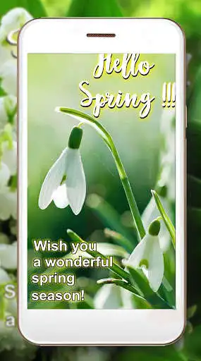 Play Spring Wishes and Greetings as an online game Spring Wishes and Greetings with UptoPlay