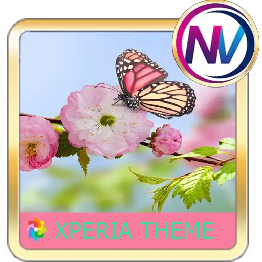 Play spring Xperia theme APK