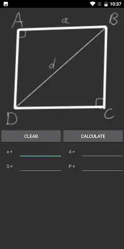 Play Square Geometry Calculator  and enjoy Square Geometry Calculator with UptoPlay