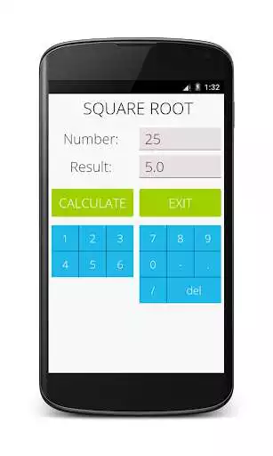 Play Square Root Calculator as an online game Square Root Calculator with UptoPlay