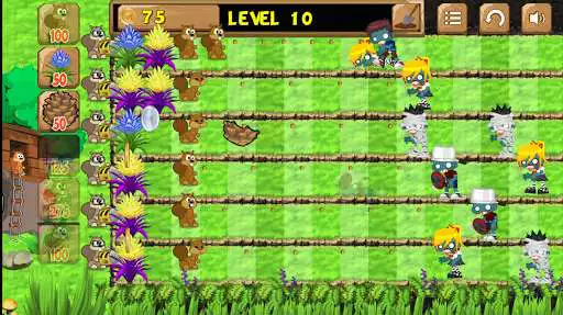 Play squirrels vs zombies as an online game squirrels vs zombies with UptoPlay