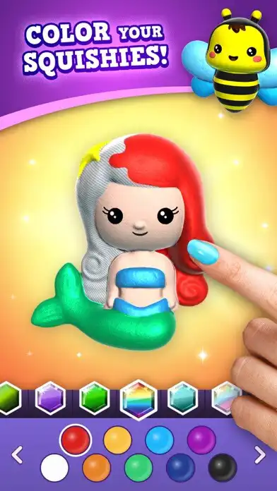 Play Squishy Magic: 3D Toy Coloring as an online game Squishy Magic: 3D Toy Coloring with UptoPlay