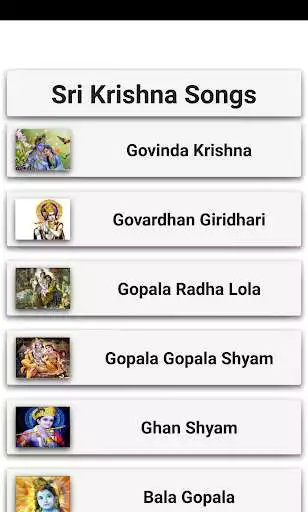 Play Sri Krishna Songs as an online game Sri Krishna Songs with UptoPlay