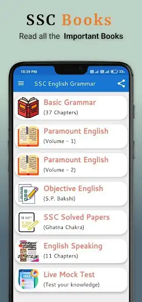 Play SSC English Grammar Book 2022 as an online game SSC English Grammar Book 2022 with UptoPlay