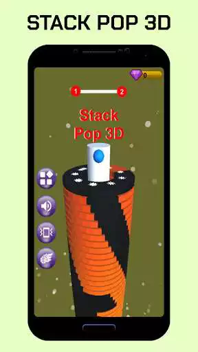 Play Stack Pop 3D - Ball Blast  and enjoy Stack Pop 3D - Ball Blast with UptoPlay