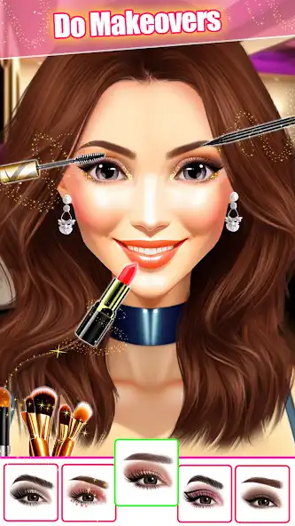 Play Star Girl:Fashion Makeup Dress as an online game Star Girl:Fashion Makeup Dress with UptoPlay