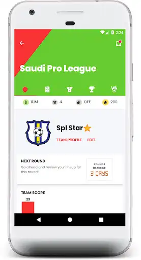 Play Stars League as an online game Stars League with UptoPlay