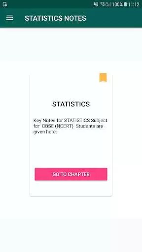 Play STATISTICS NOTES