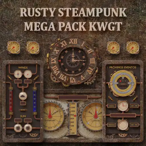 Play Steampunk Widgets (KWGT) e Live Wallpaper (KLWP) APK