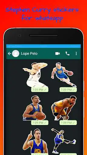 Play Stephen Curry Stickers  and enjoy Stephen Curry Stickers with UptoPlay