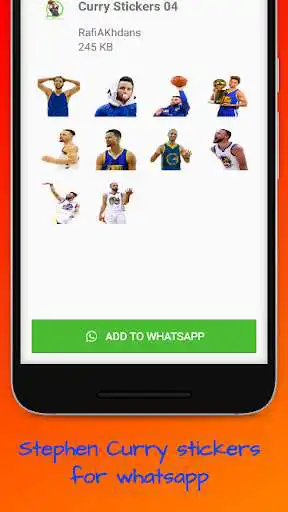 Play Stephen Curry Stickers as an online game Stephen Curry Stickers with UptoPlay