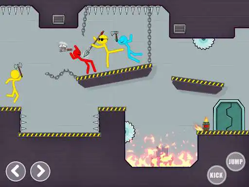 Play Stick Battle Stickman Game as an online game Stick Battle Stickman Game with UptoPlay