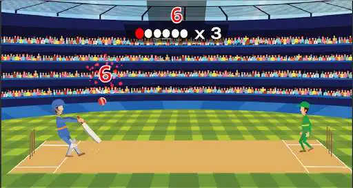 Play Stick Cricket Game as an online game Stick Cricket Game with UptoPlay