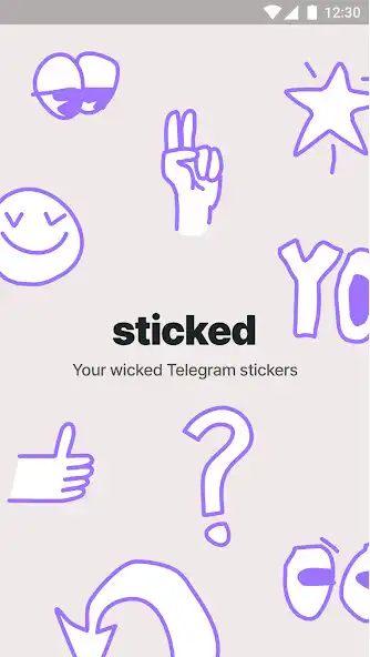 Play Sticked, the Telegram stickers  and enjoy Sticked, the Telegram stickers with UptoPlay