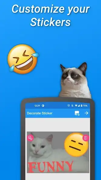 Play Sticker Creator Whatsapp as an online game Sticker Creator Whatsapp with UptoPlay