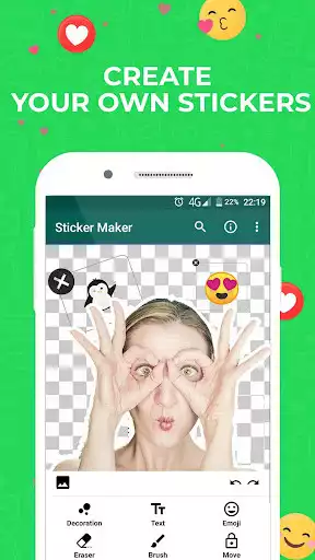 Play Sticker Maker for WhatsApp  and enjoy Sticker Maker for WhatsApp with UptoPlay