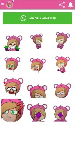 Play Stickers de lovely ela  and enjoy Stickers de lovely ela with UptoPlay